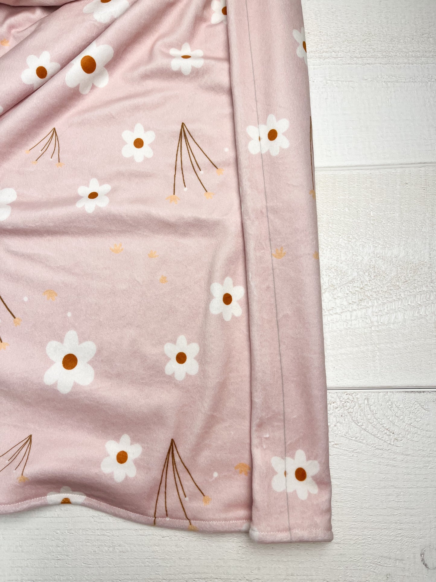 Couverture magiks - Floral rose pour toddler (Erreur d'impression)