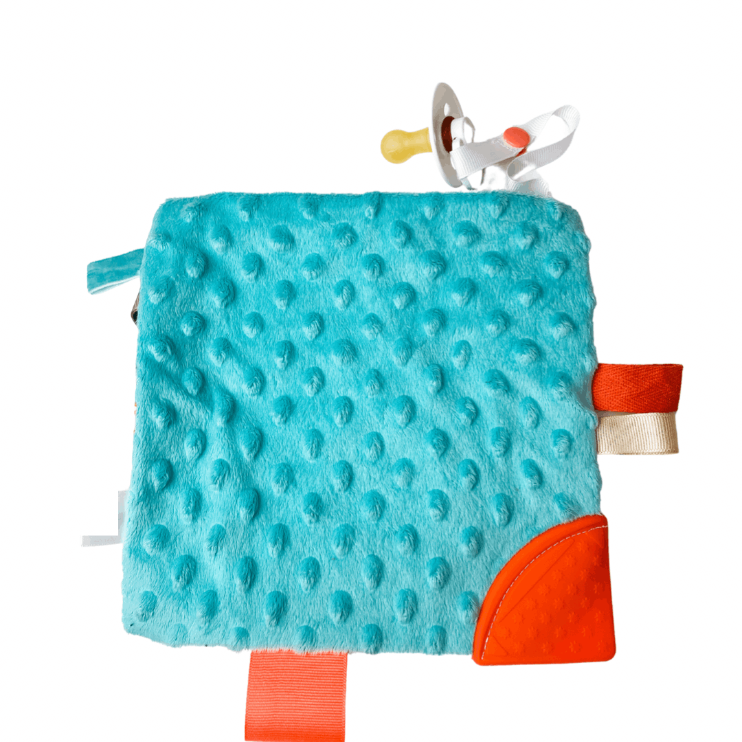 Jouet d'éveil dentition - Renards oranges