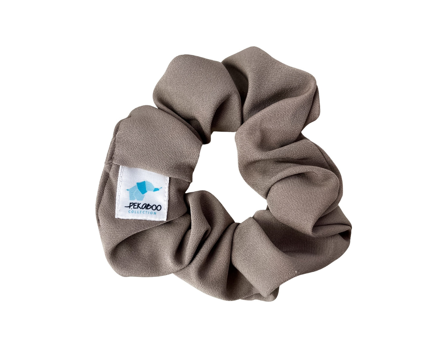 Chouchou élastique pour cheveux - Taupe