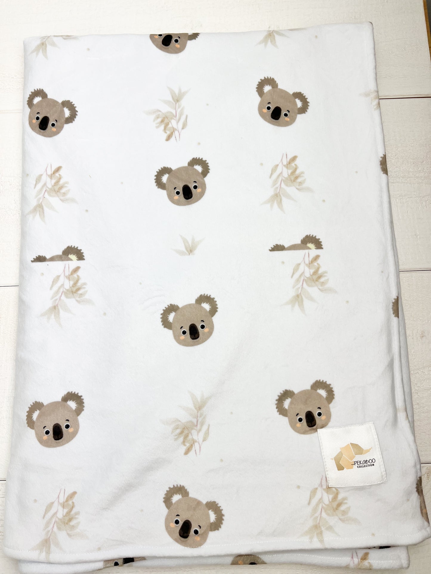 Couverture magiks - Koalas & feuillus pour toddler (Erreur d'impression)