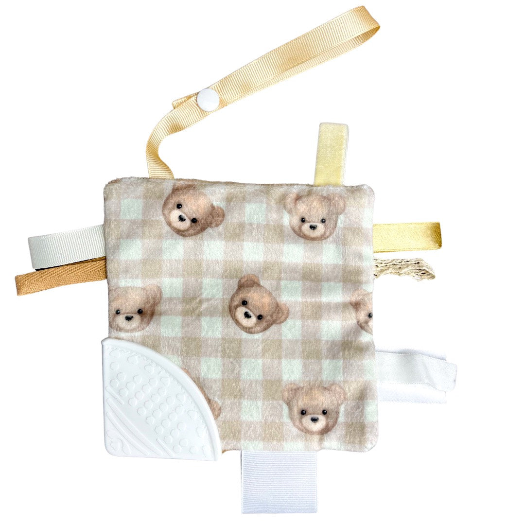 Jouet d'éveil dentition - Ourson beige