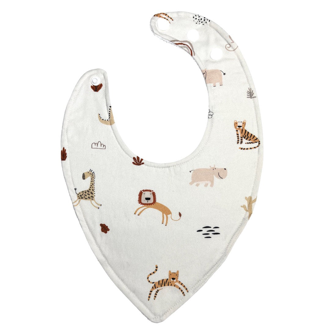 Bavoir - Zoo rust