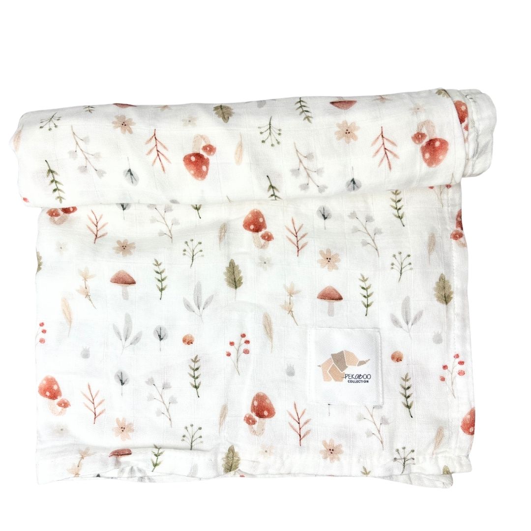 Couverture mousseline de bambou - Douce nature