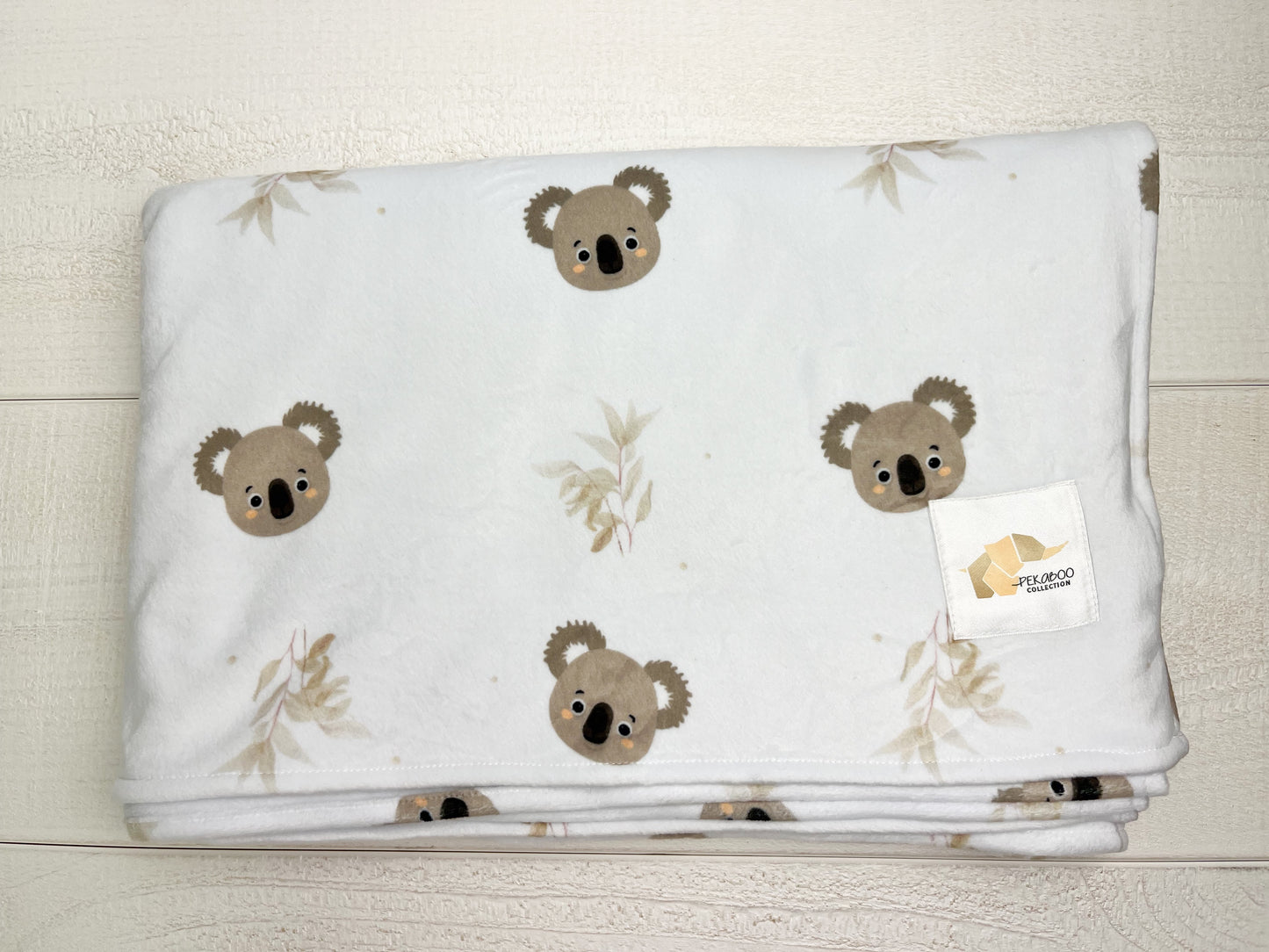 Couverture magiks - Koalas & feuillus pour toddler (Erreur d'impression)