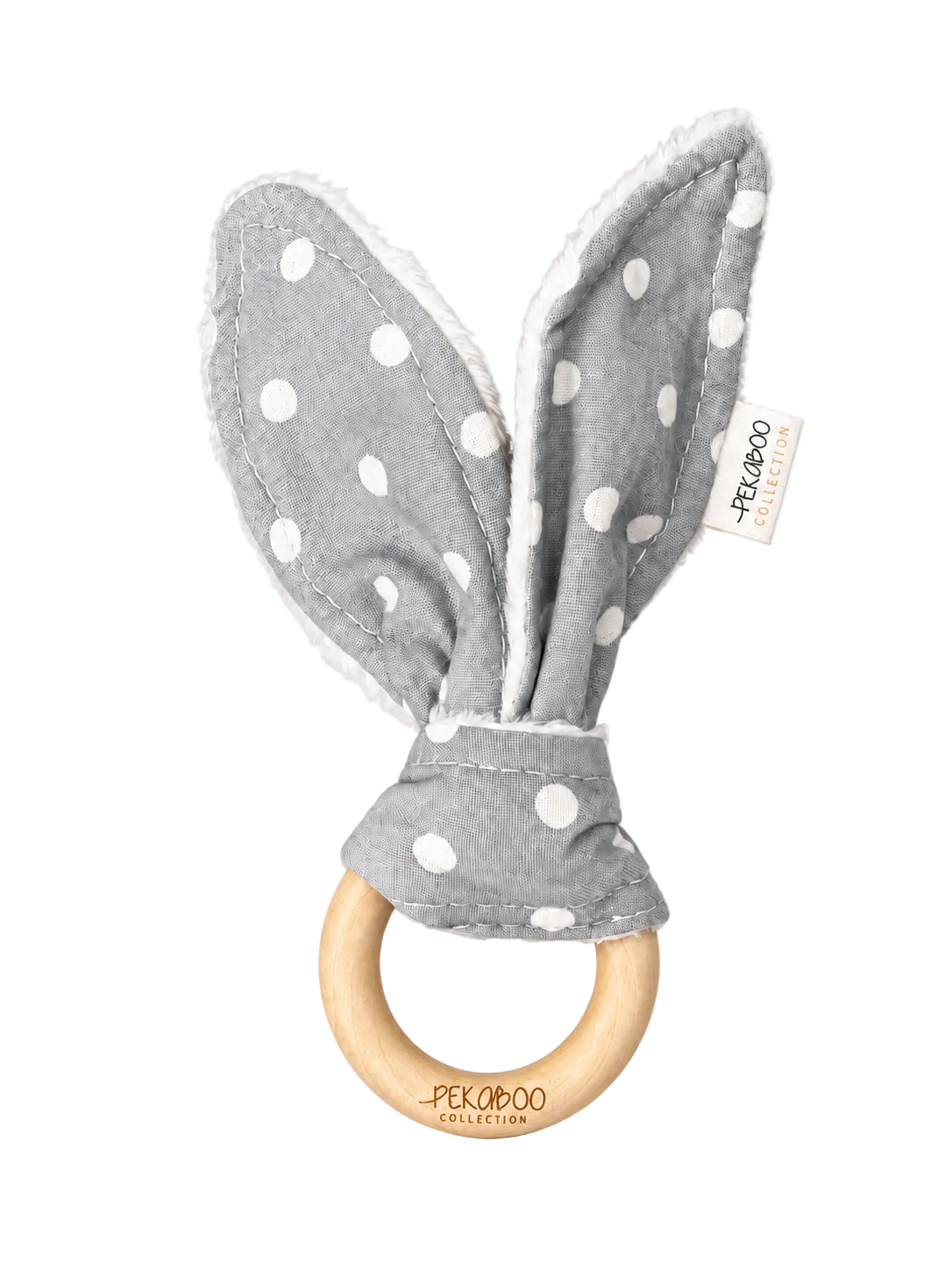 Oreilles de lapins craquantes - Petits pois blanc et gris