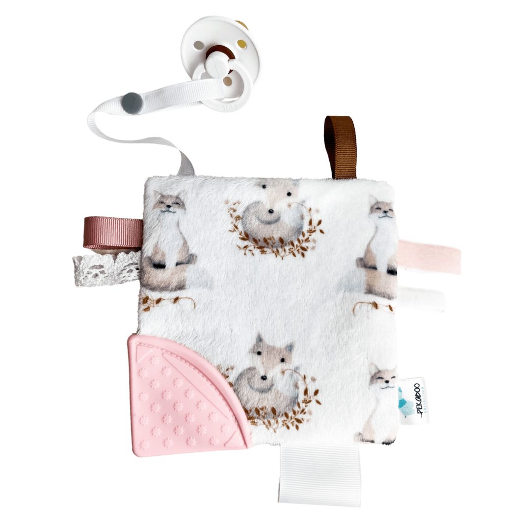 Jouet d'éveil dentition - Doux renards