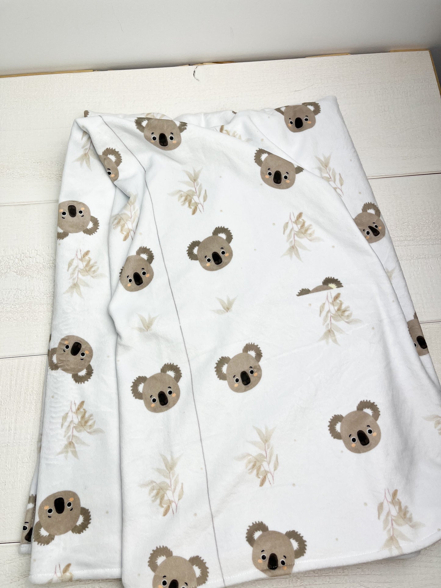 Couverture magiks - Koalas & feuillus pour toddler (Erreur d'impression)