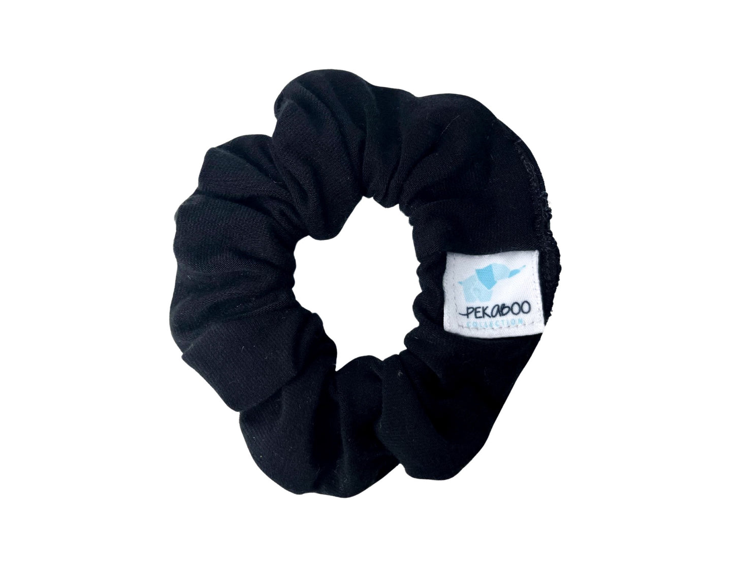 Chouchou élastique pour cheveux - Bamboo noir