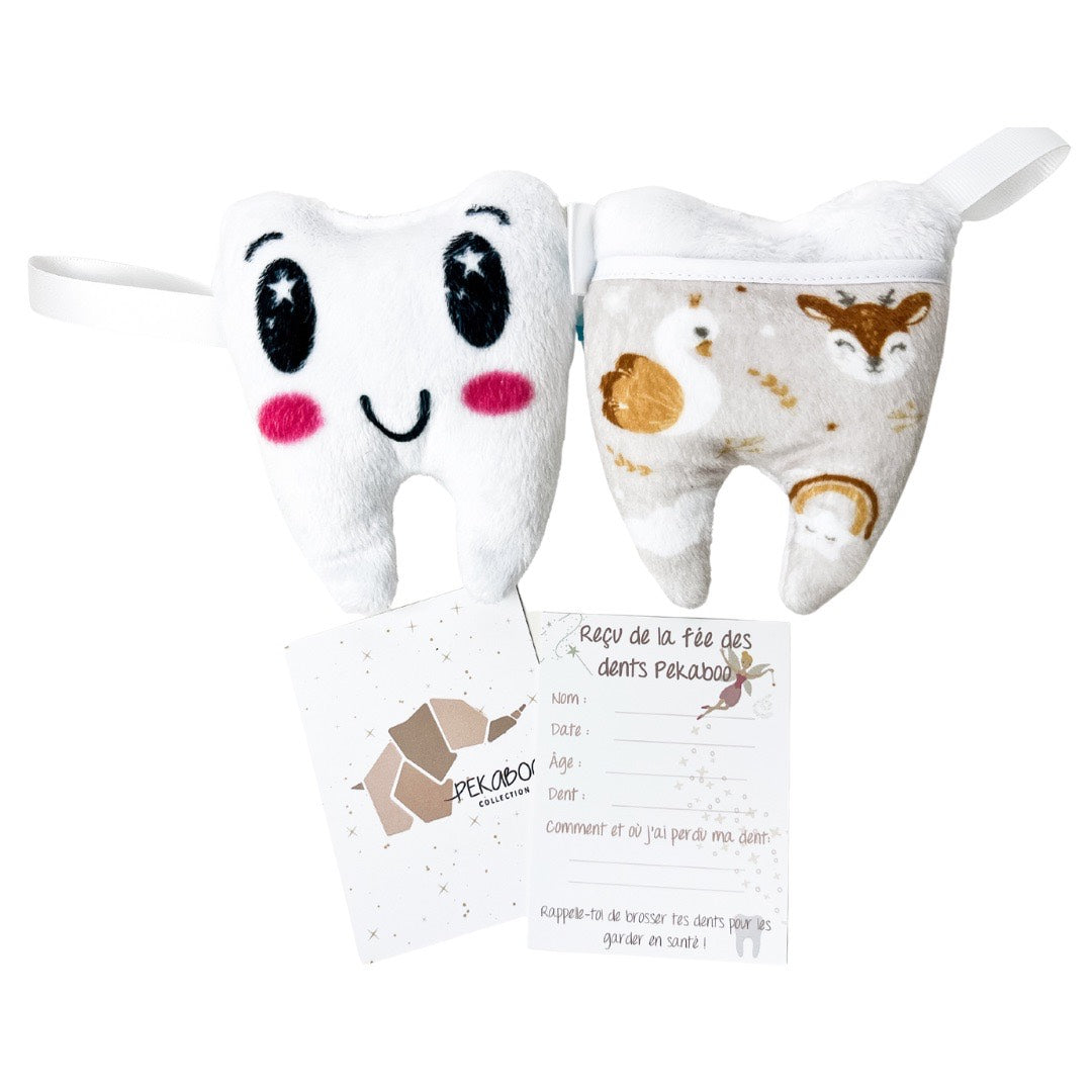 Pochette à dents - Bambi et cygnes