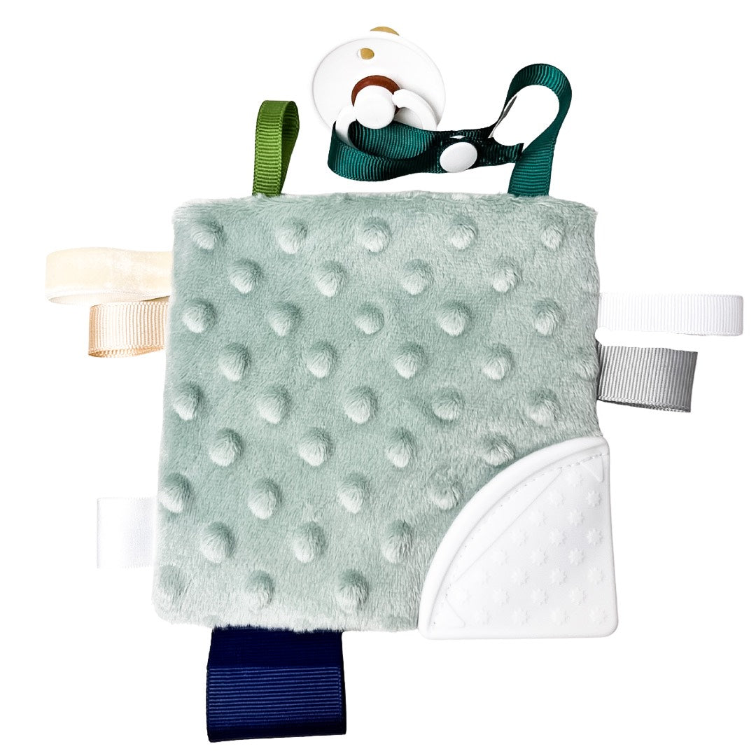 Jouet d'éveil dentition - Dragons sauge