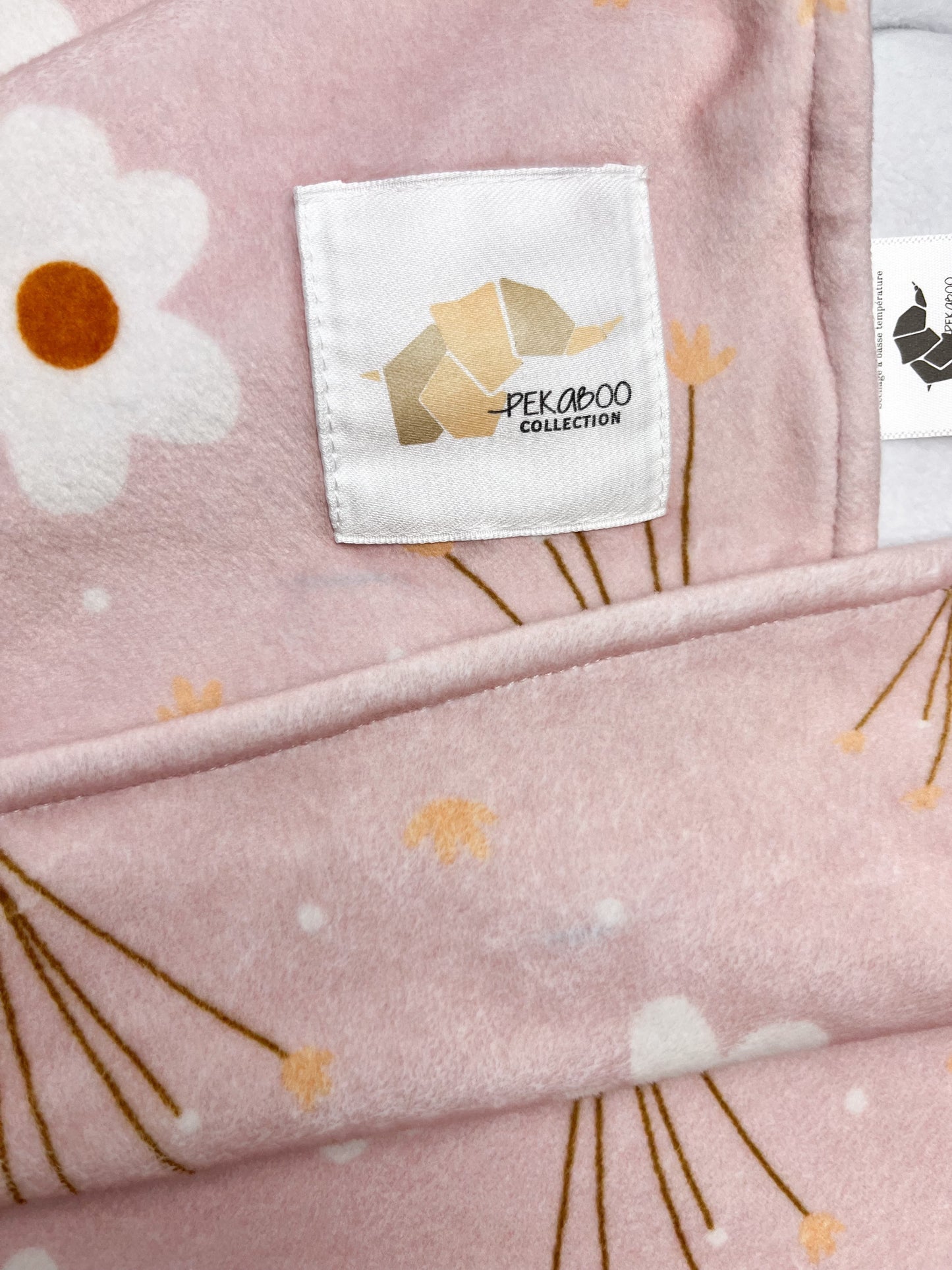 Couverture magiks - Floral rose pour toddler (Erreur d'impression et taches)
