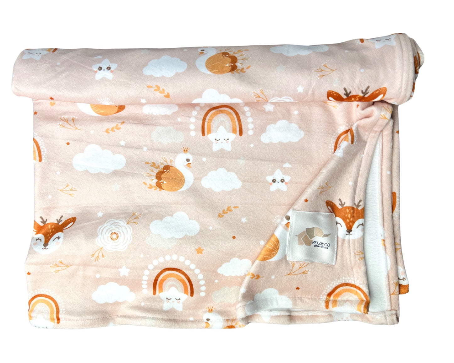 Couverture magiks - Bambi et cygnes