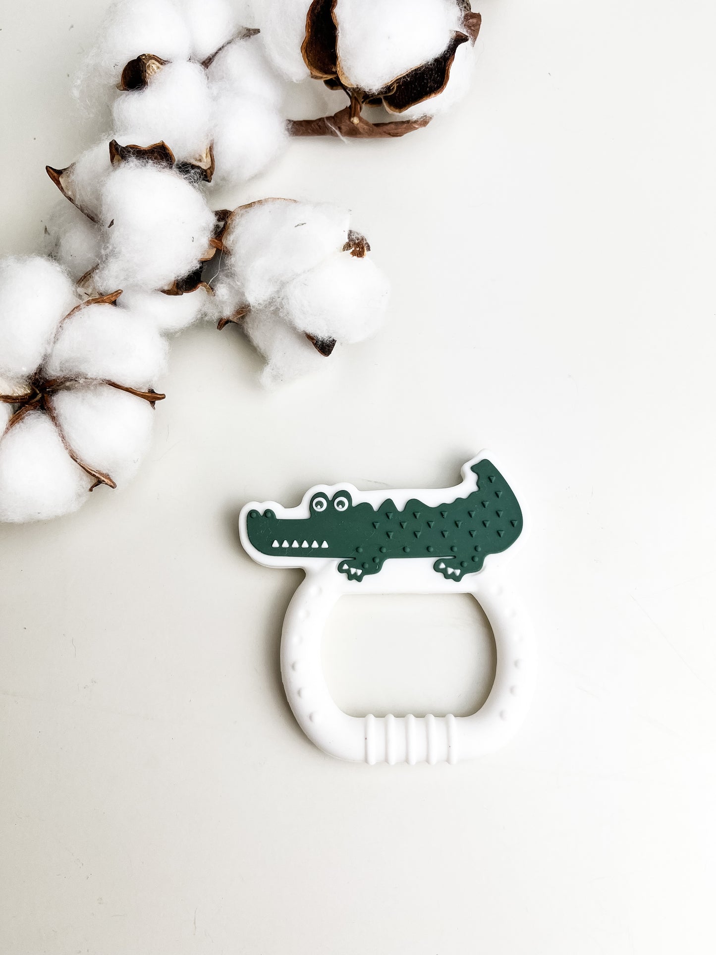 Jouet de dentition - Anneau crocrodile