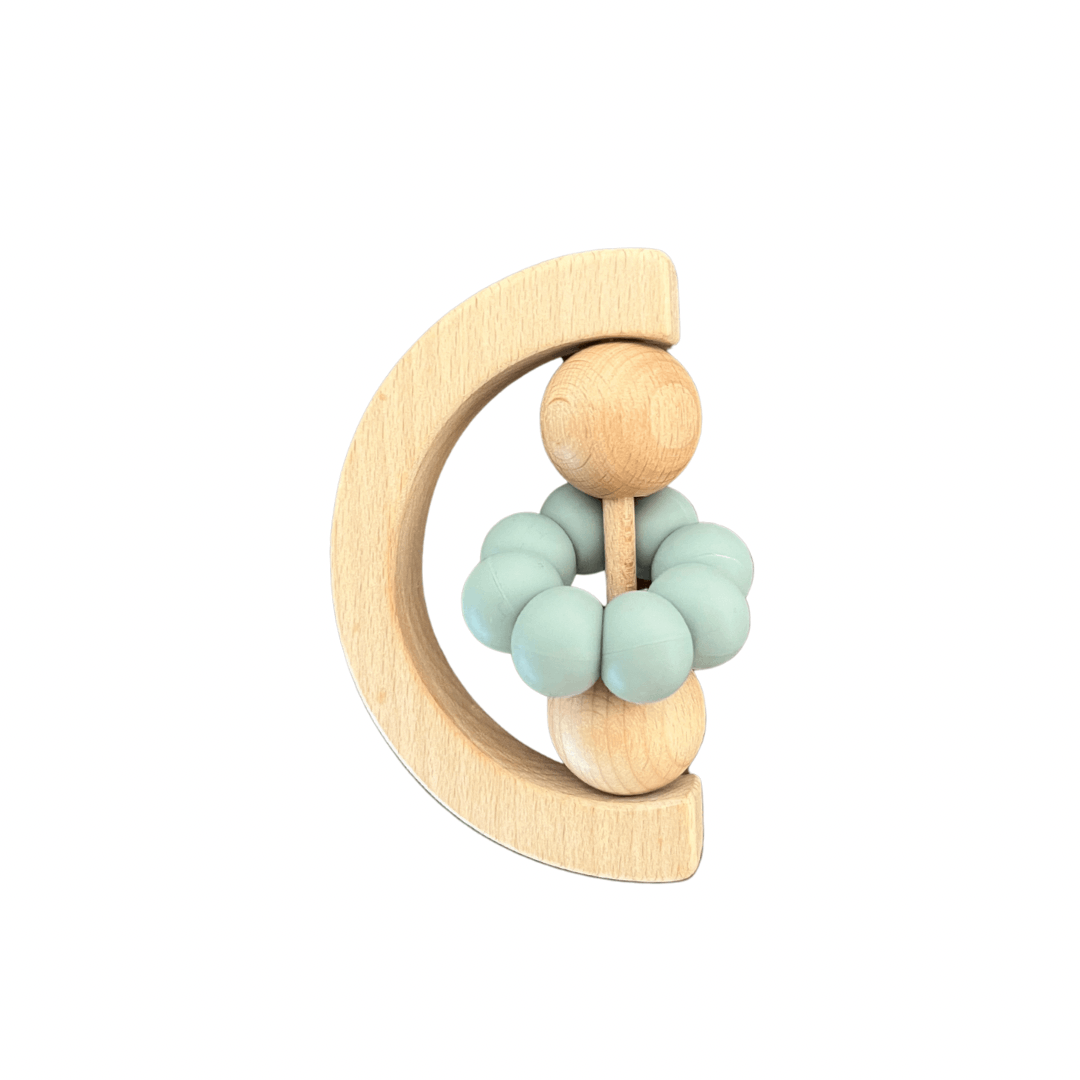 Jouet de dentition - Montessori lulworth blue