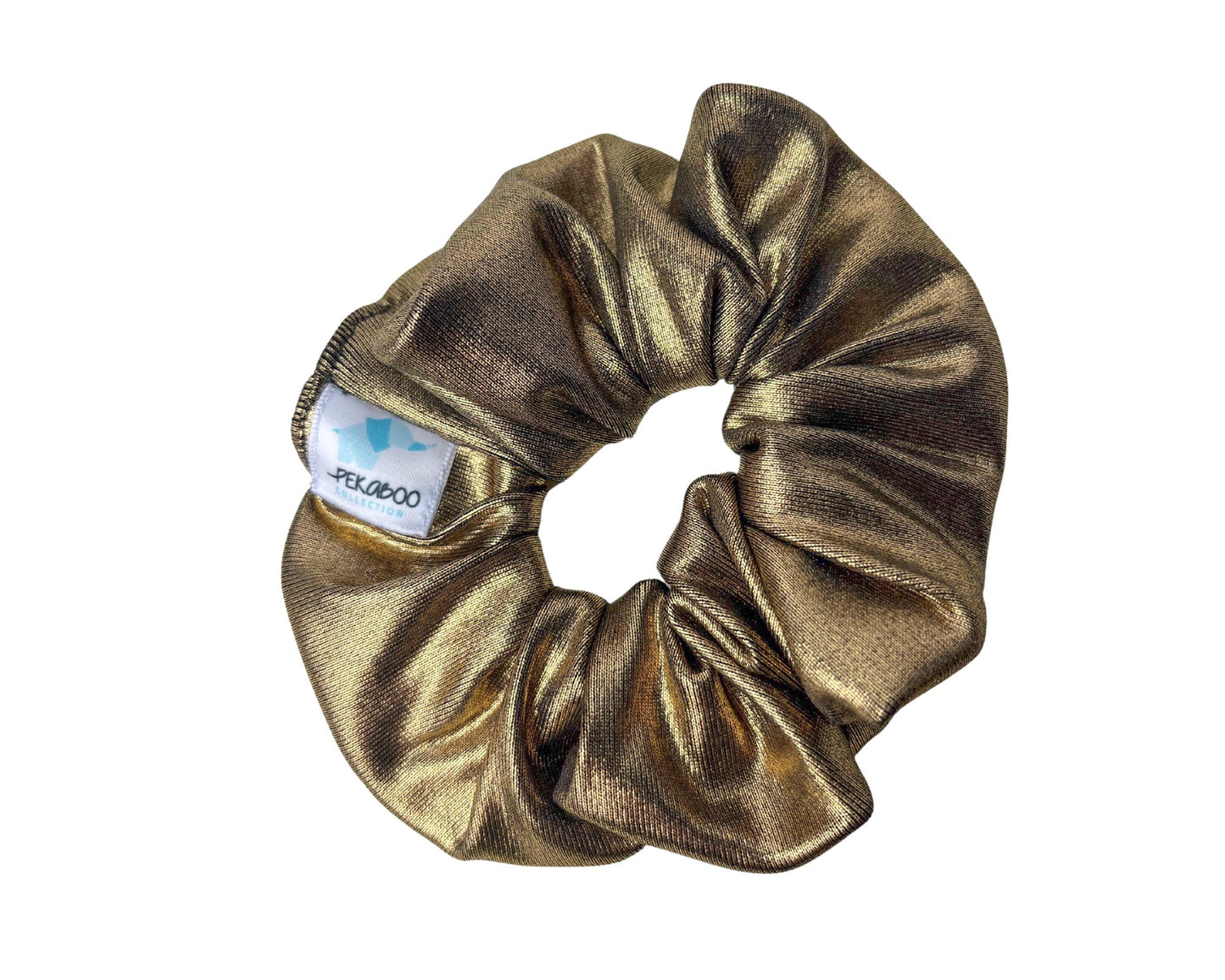 Chouchou élastique pour cheveux - Festif gold