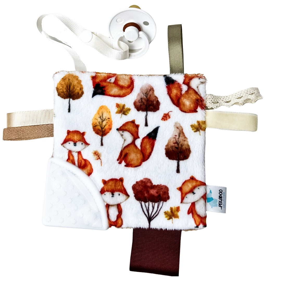 Jouet d'éveil dentition - Renards d'automne