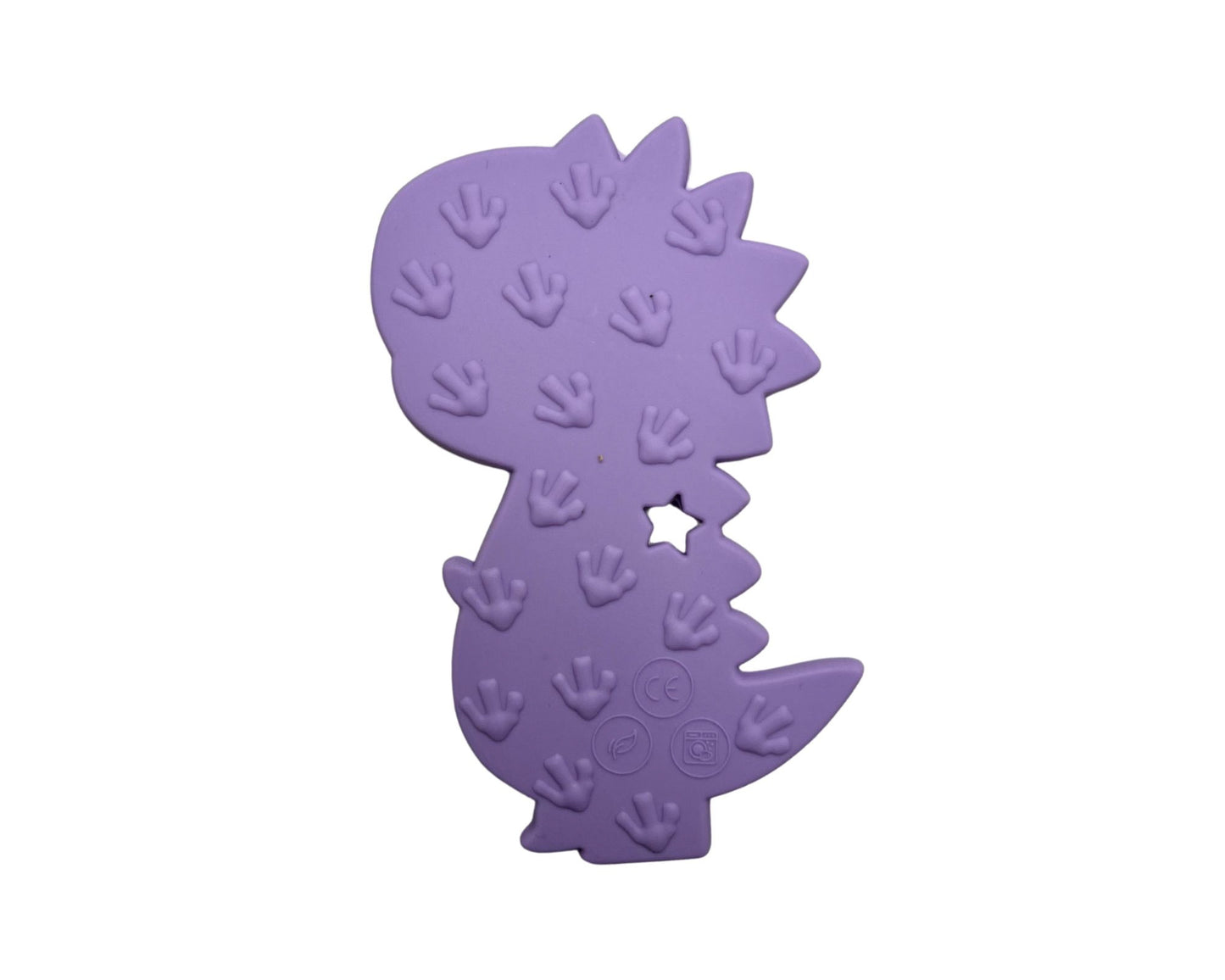 Jouet de dentition - Dino mauve