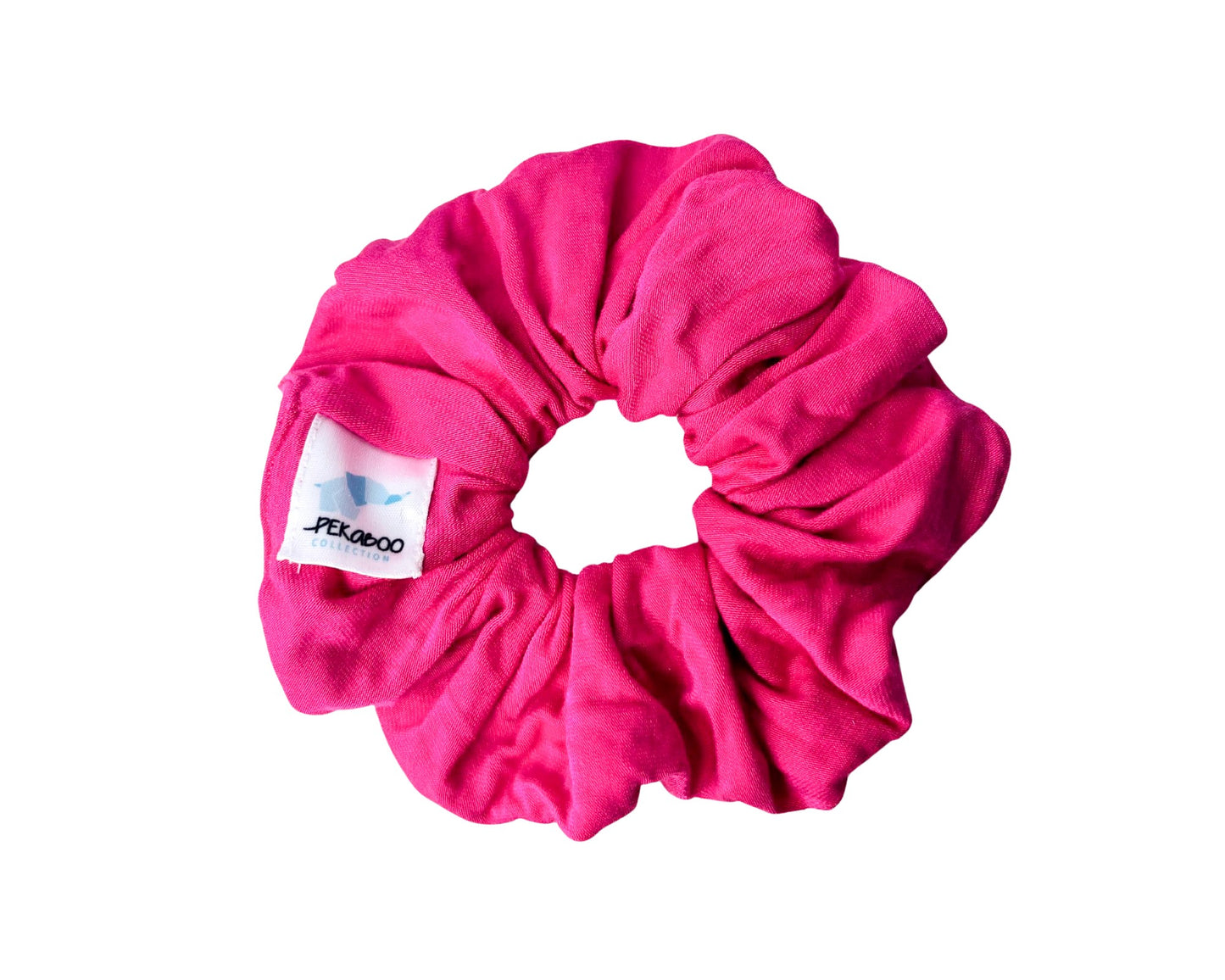 Chouchou élastique pour cheveux - Bamboo rose fuchsia