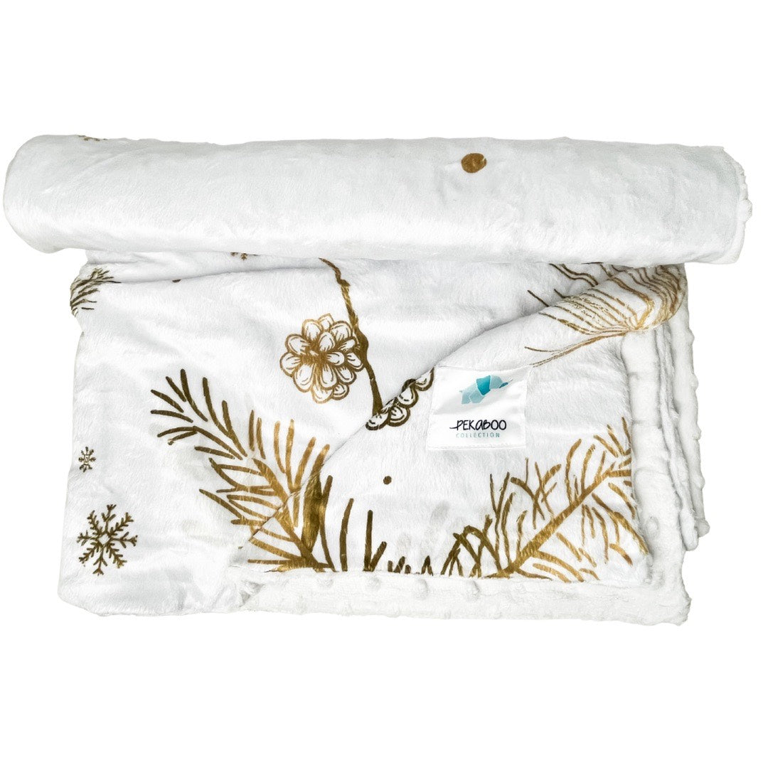 Couverture minky - Cocotte boho
