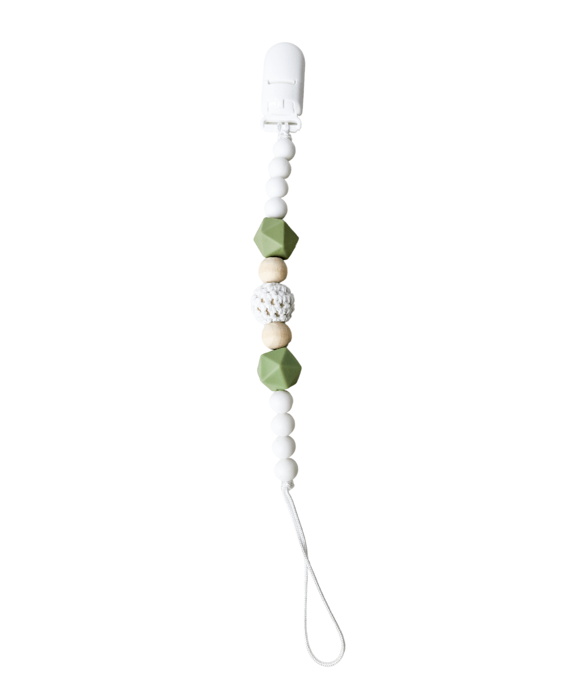 Attache-suce - Collection boho sauge blanc (Blanc)