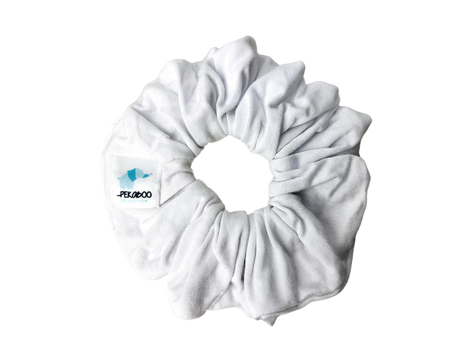 Chouchou élastique pour cheveux - Bamboo blanc