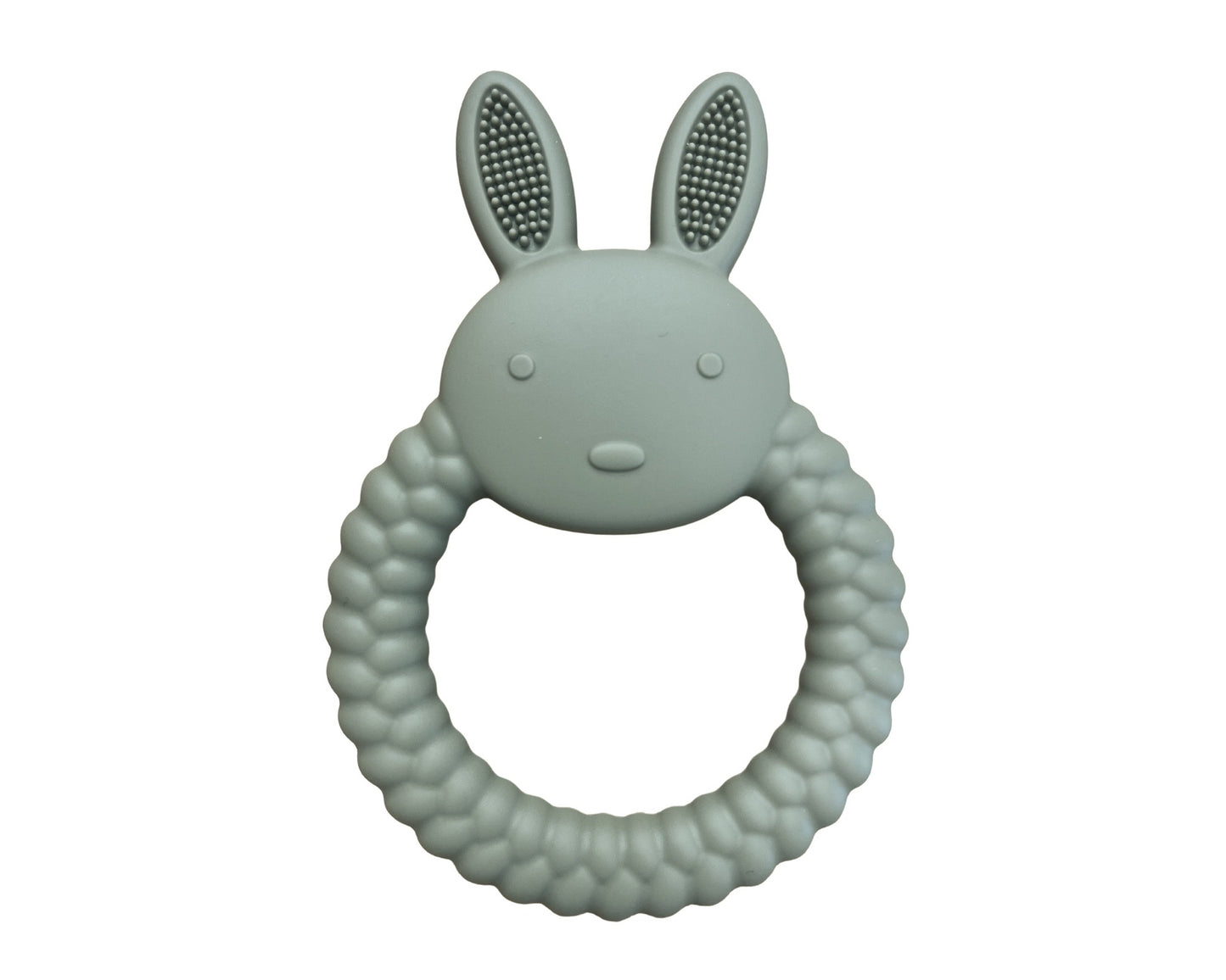Jouet de dentition - Anneau lapin kaki