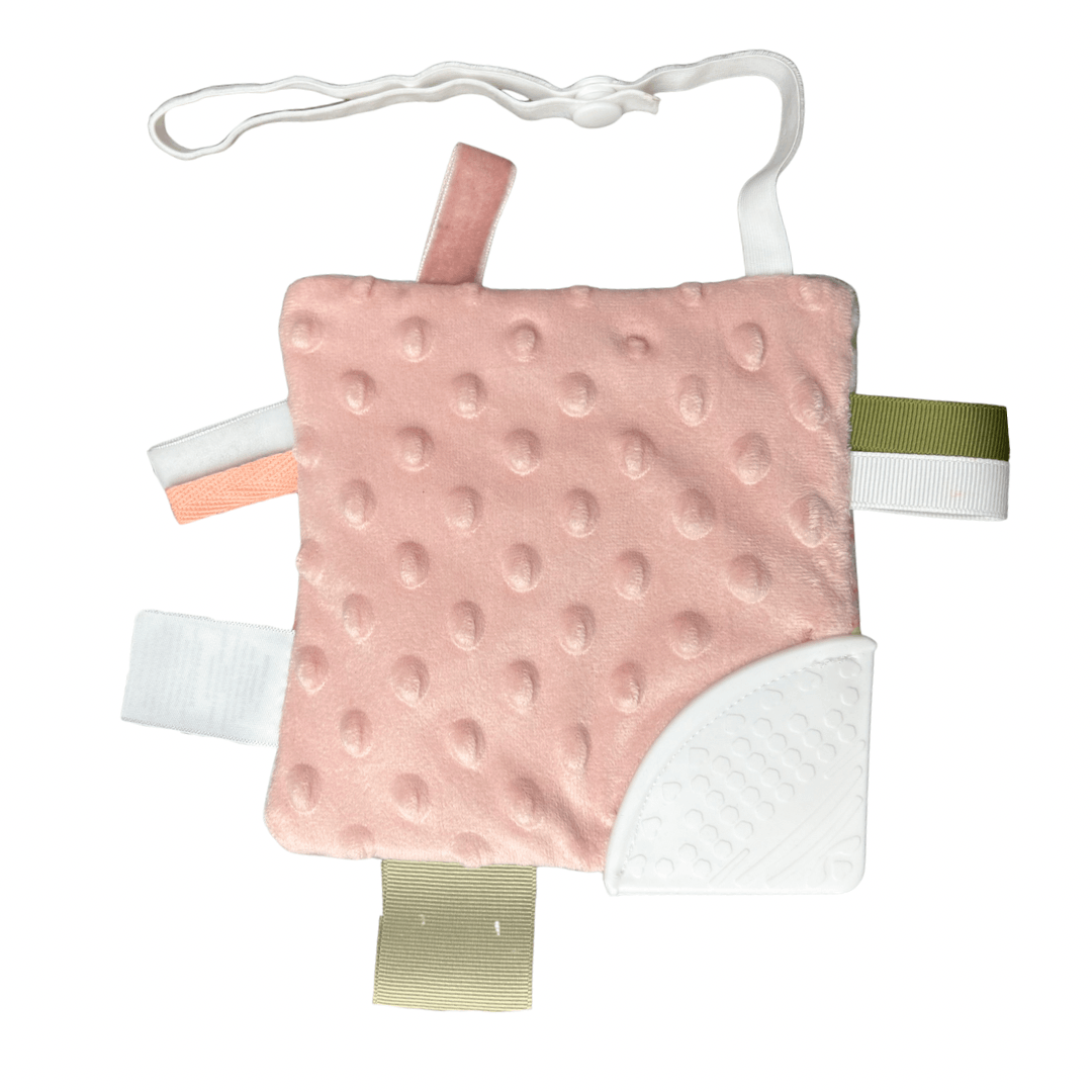 Jouet d'éveil dentition - Petit cochon rose