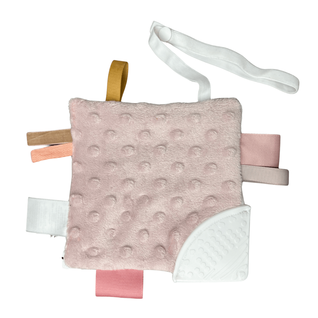 Jouet d'éveil dentition - Dragons rose