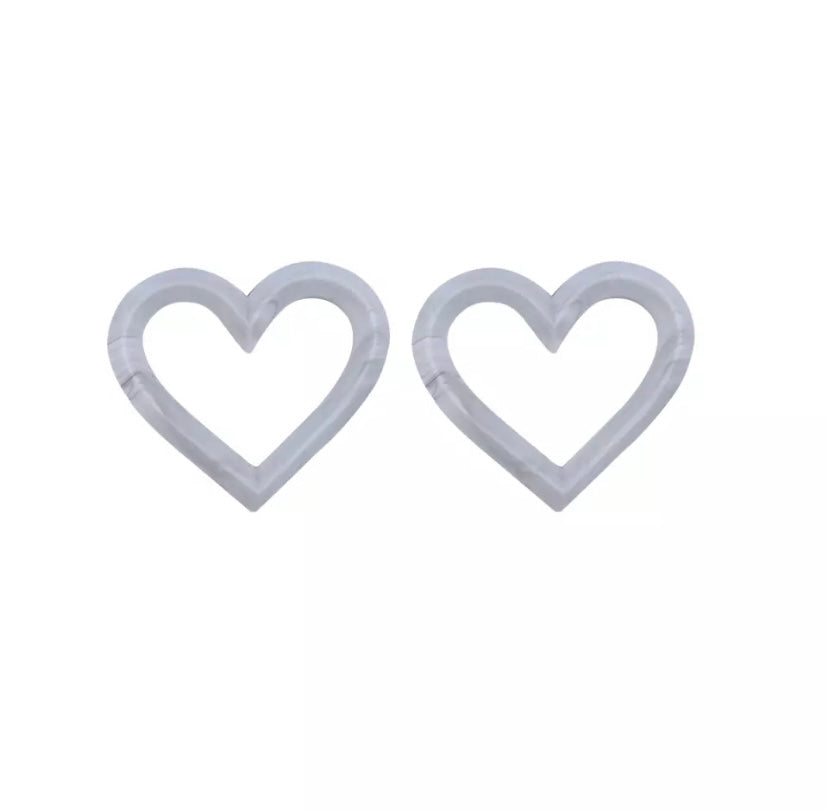 Jouet de dentition - Coeur marbre