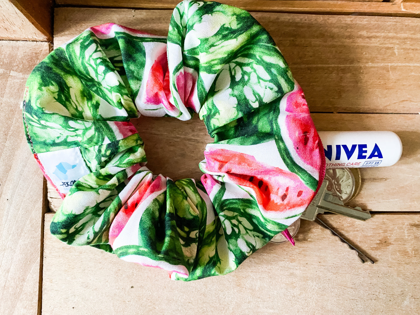 Chouchous à zip pochette - Melon d’eau