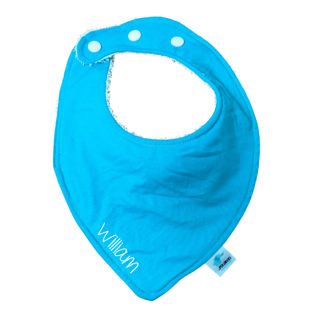 Bavoir - Turquoise foncé