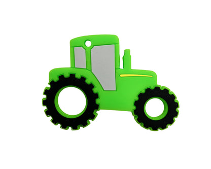 Jouet de dentition - Tracteur vert