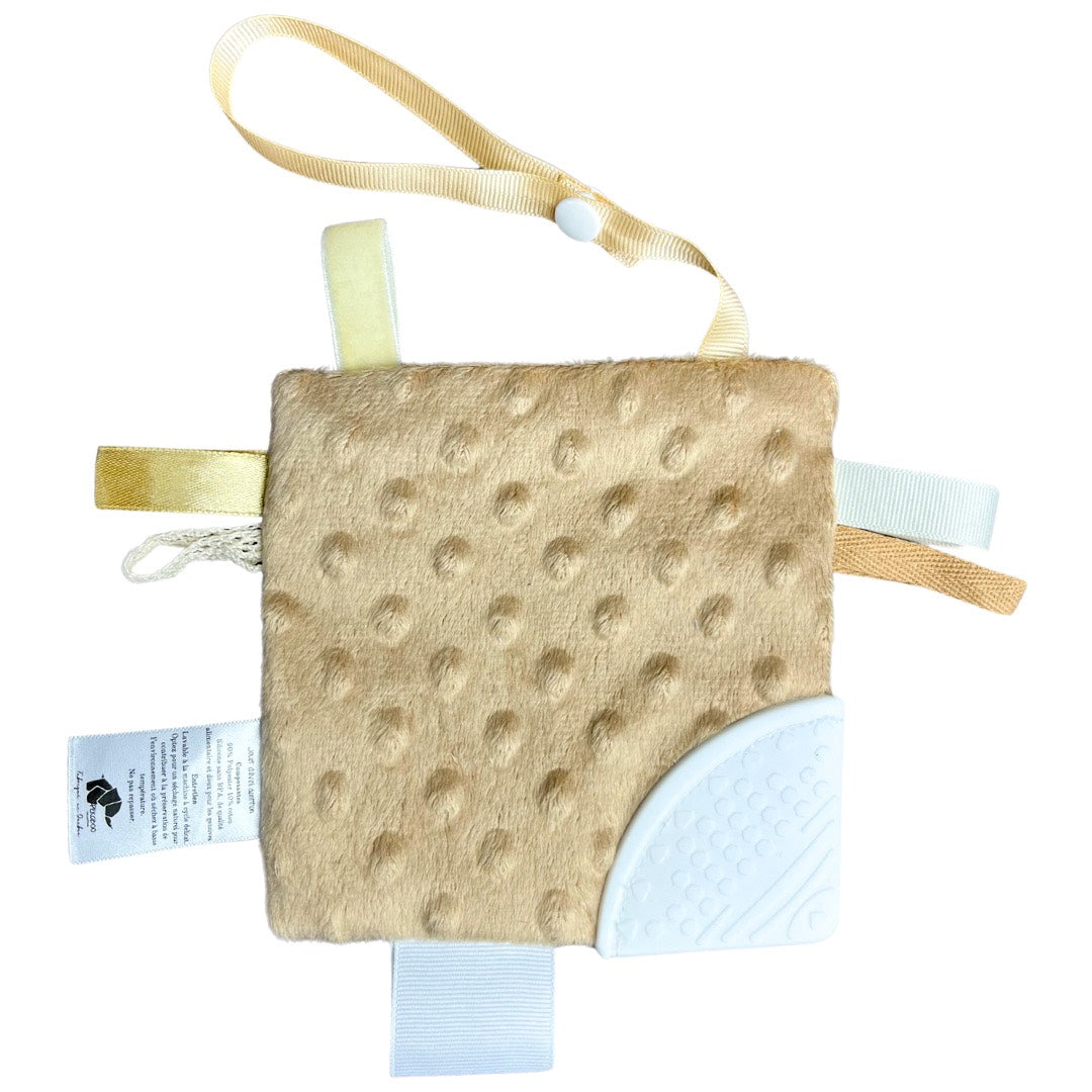 Jouet d'éveil dentition - Ourson beige