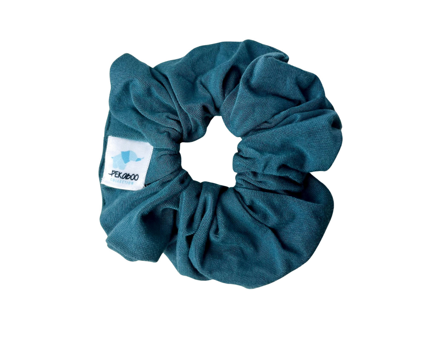 Chouchou élastique pour cheveux - Bamboo duck blue