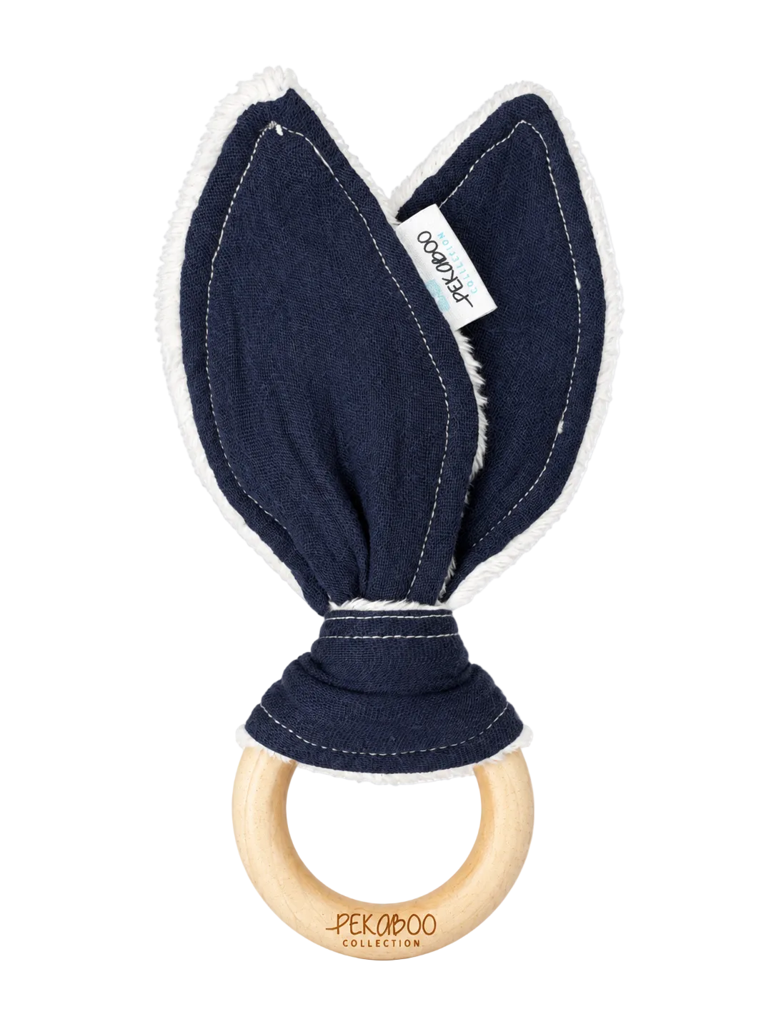 Oreilles de lapins craquantes - Uni marine