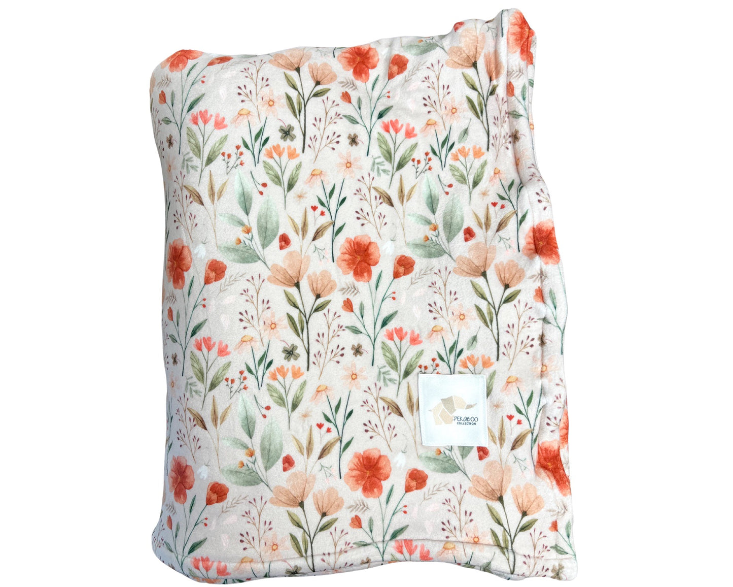 Couverture magiks - Fleuri vintage beige [Grandeur adulte]