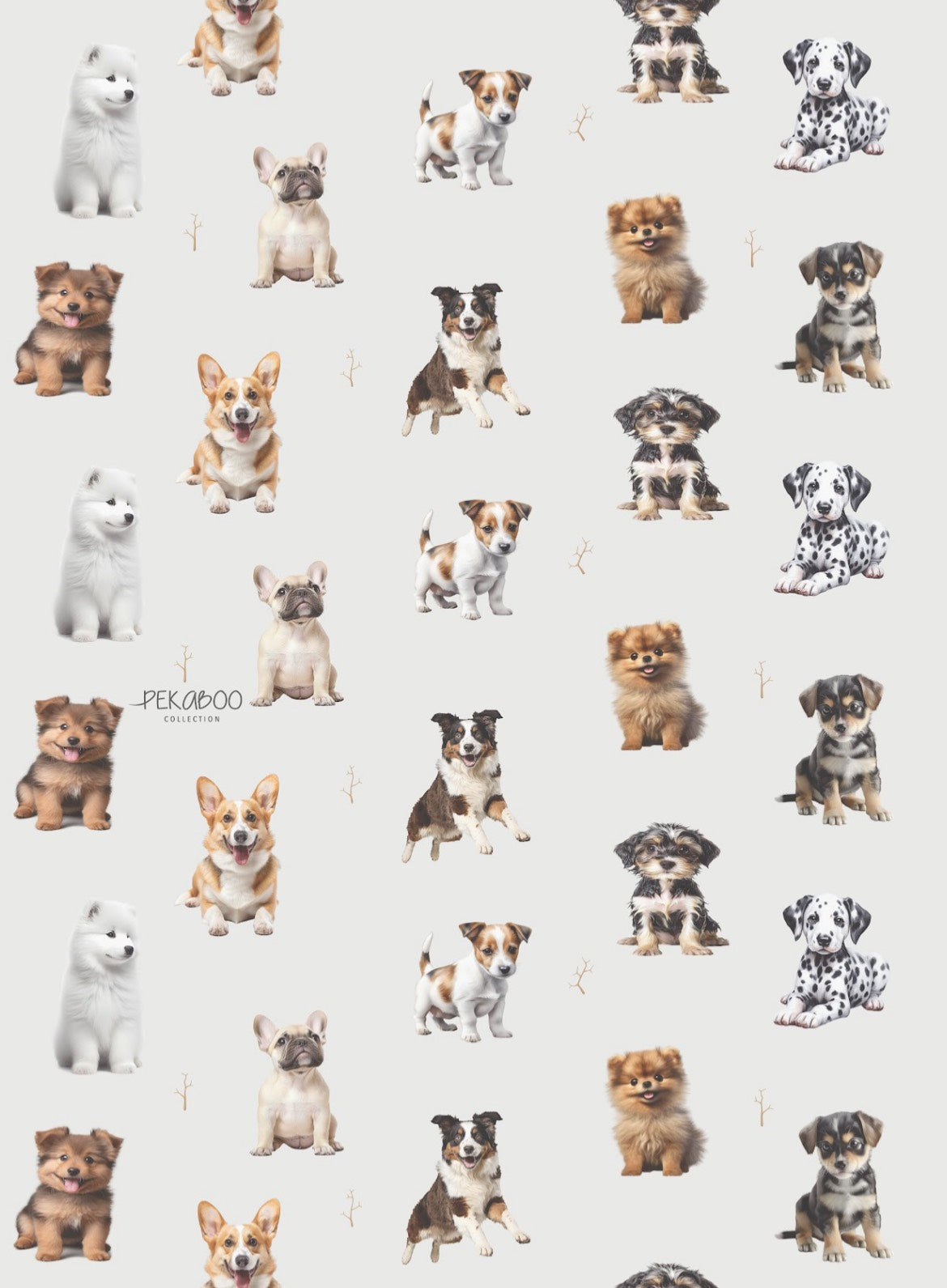 Couverture minky - Chiens mixte