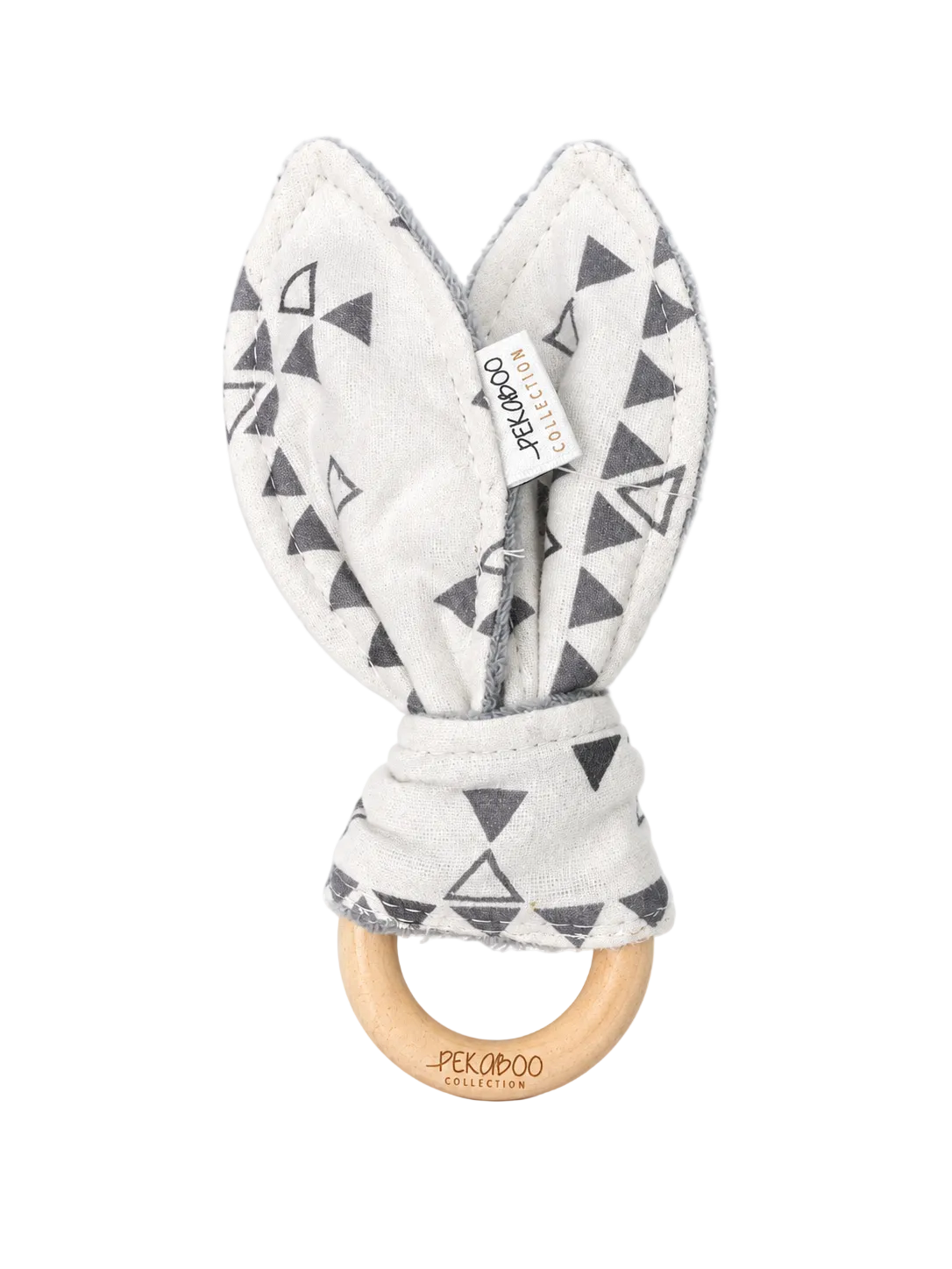 Oreilles de lapins craquantes - Motifs gris