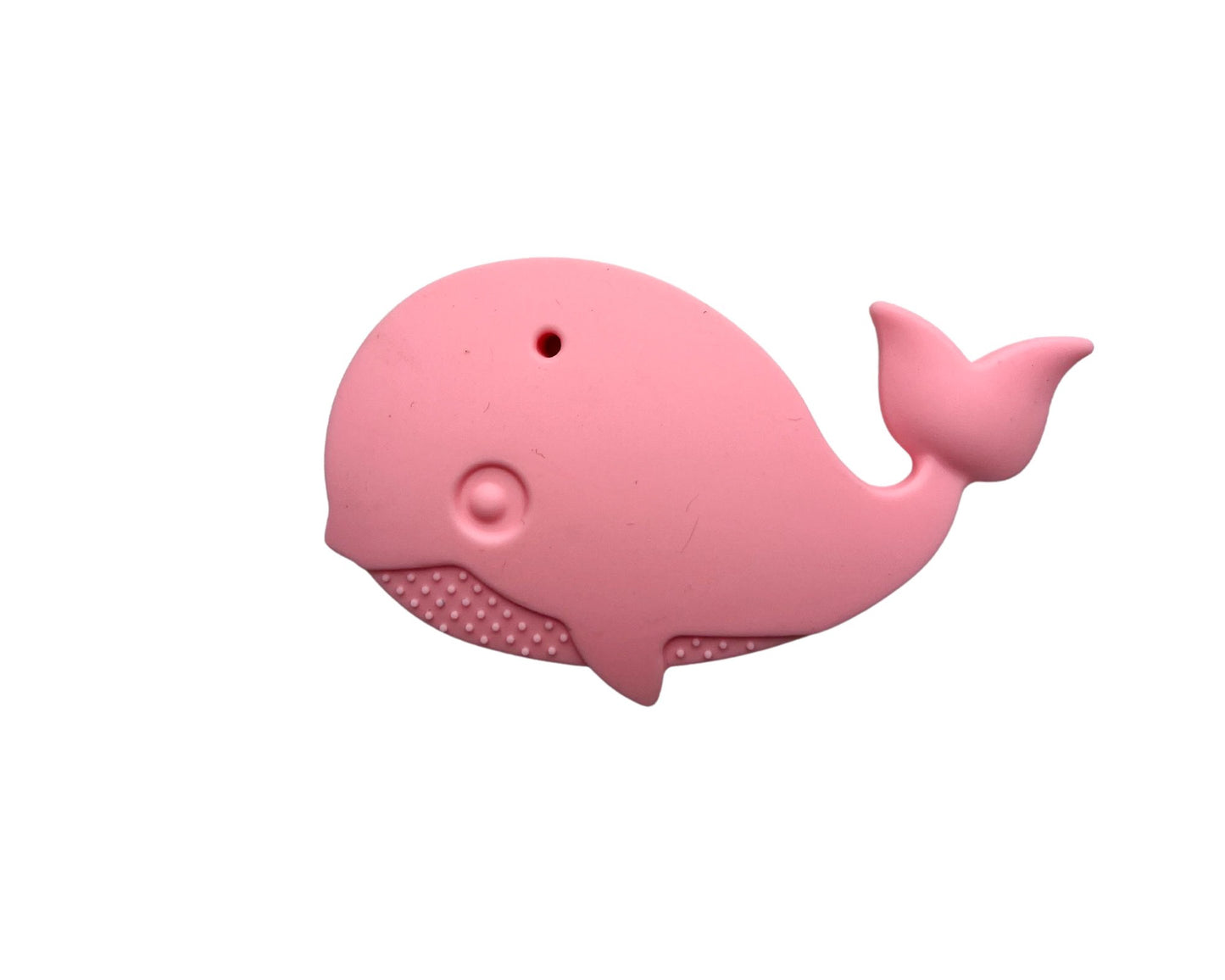 Jouet de dentition - Baleine rose