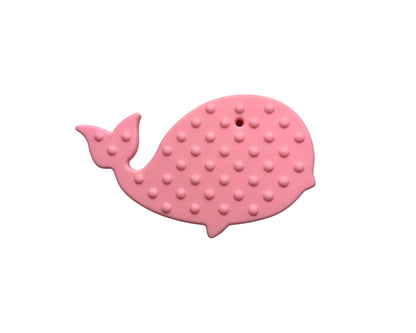 Jouet de dentition - Baleine rose