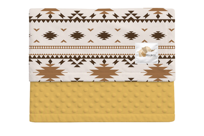 Couverture minky - Azteca