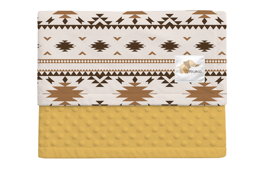 Couverture minky - Azteca