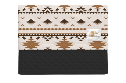 Couverture minky - Azteca