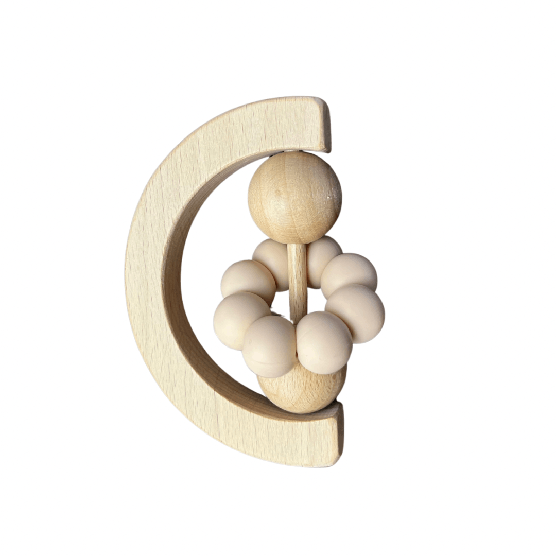 Jouet de dentition - Montessori beige