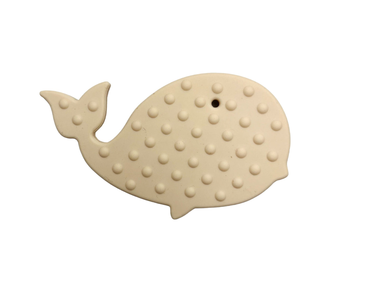 Jouet de dentition - Baleine beige