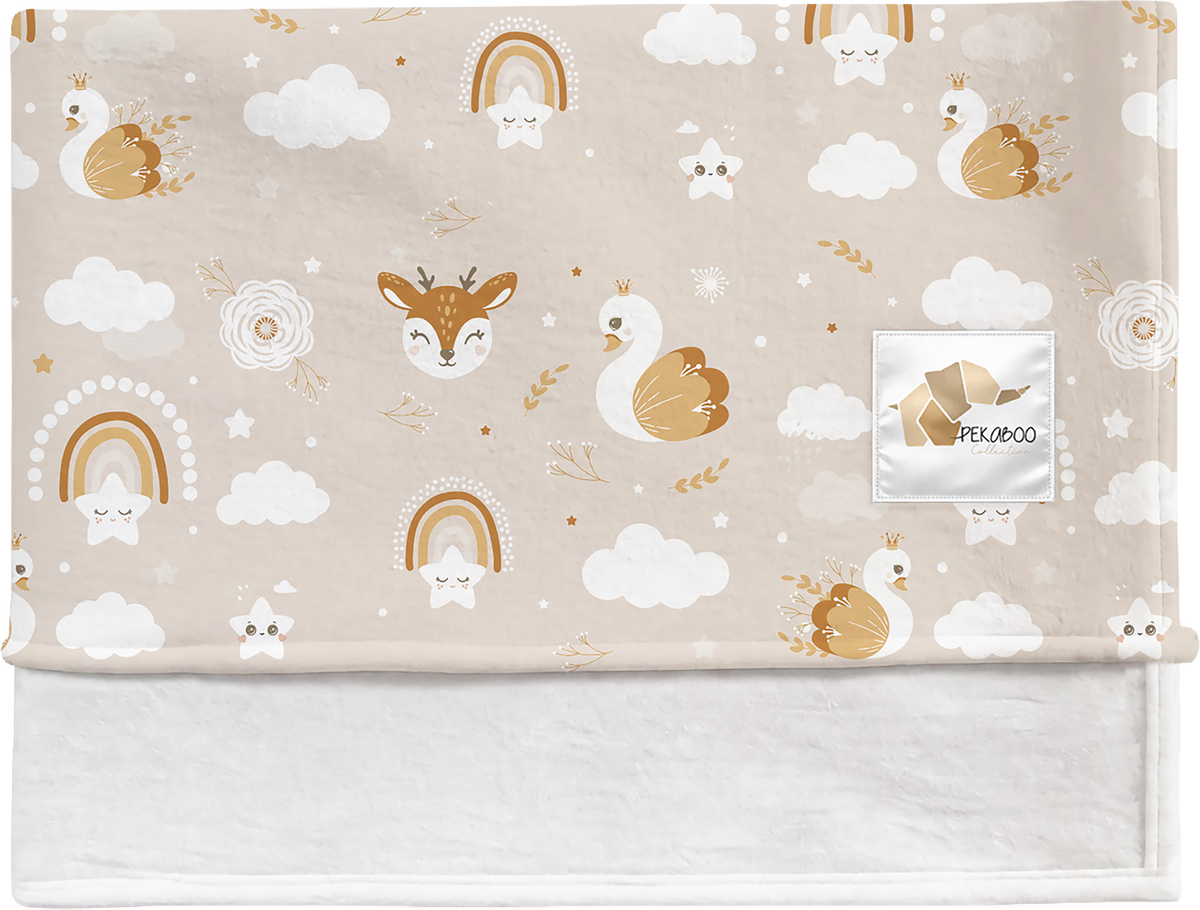 Couverture magiks - Bambis et cygnes