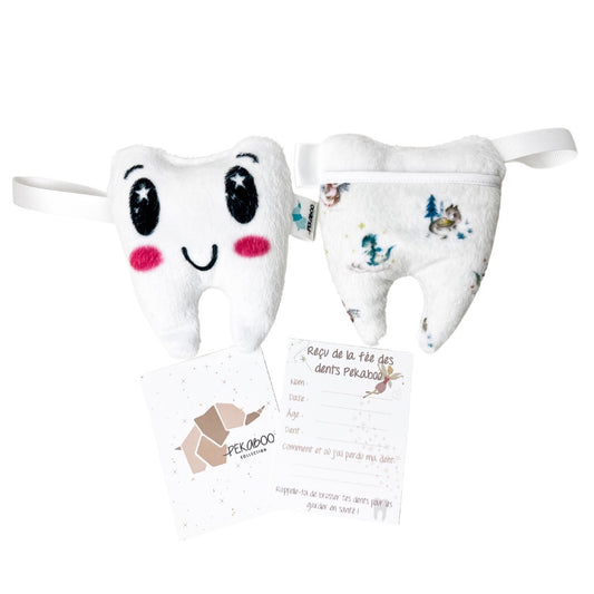 4 Sacs Cadeaux Fée Des Dents – Pochette Mignonne Pour Dents De Lait Enfants Garçons Filles