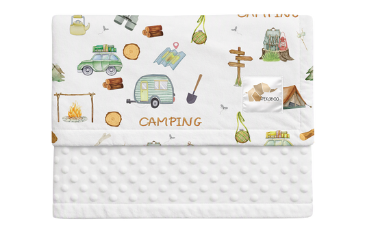 Couverture minky - Camping vans