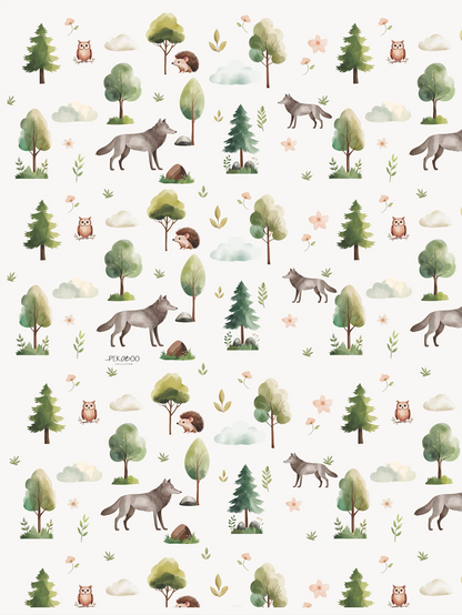 Couverture magiks - Loups