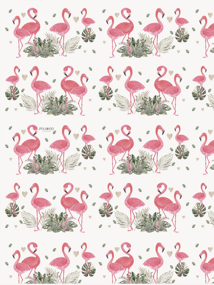 Couverture magiks - Petits flamants rêveurs